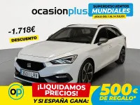 Usado Seat Leon FR 150 CV (110 kW) 2021 Blanco Familiar