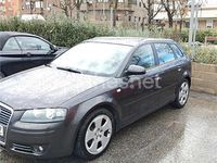 Usado Audi A3 Ambiente 140 CV (102 kW) 2007 Negro Utilitario