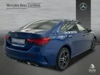 Usado Mercedes A250 AMG line 218 CV (160 kW) 2025 Azul Berlina