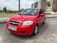 Usado Chevrolet Aveo LT 94 CV (69 kW) 2010 Rojo Berlina