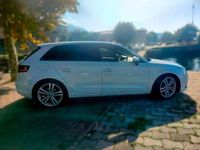 Usado Audi A3 S-Line 150 CV (110 kW) 2014 Blanco Utilitario