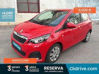 Usado Peugeot 108 82 CV (60 kW) 2017 Rojo Utilitario