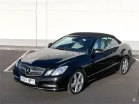 Usado Mercedes E250 Avantgarde 204 CV (150 kW) 2012 Negro Descapotable