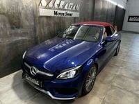 Usado Mercedes C220 194 CV (142 kW) 2018 Azul Descapotable