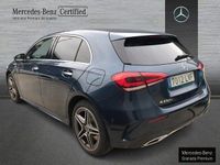Usado Mercedes A250 AMG line 218 CV (160 kW) 2021 Azul denim Berlina