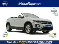 Usado VW T-Roc Cabriolet Style 110 CV (80 kW) 2022 Blanco Descapotable