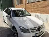 Usado Mercedes C180 Avantgarde 156 CV (114 kW) 2013 Blanco Berlina