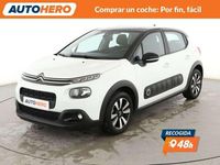 Usado Citroën C3 Feel 82 CV (60 kW) 2019 Blanco Utilitario
