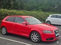Usado Audi A3 S-Line 140 CV (102 kW) 2008 Rojo Utilitario
