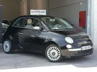 Usado Fiat 500 Lounge 69 CV (50 kW) 2009 Negro Descapotable