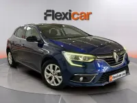 Begagnad Renault Mégane LIMITED 101 HK (74 kW) 2018 Blå Sedan
