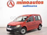 Usado VW Caddy Trendline 102 CV (75 kW) 2020 Rojo Monovolumen