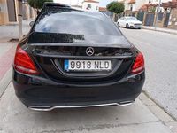 Usado Mercedes C220 Avantgarde 170 CV (125 kW) 2016 Negro Berlina