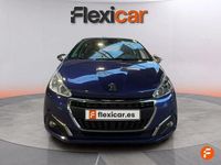 Usado Peugeot 208 Allure 110 CV (80 kW) 2018 Azul Utilitario