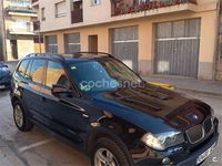 Usado BMW X3 177 CV (130 kW) 2009 Negro SUV