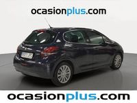 Usado Peugeot 208 Allure 100 CV (73 kW) 2016 Azul Utilitario