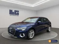 Usado Audi A3 Sportback S-Line 204 CV (150 kW) 2021 Azul Utilitario