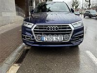 Begagnad Audi Q5 S-Line 252 HK (185 kW) 2018 Blå SUV