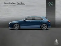 Usado Mercedes A200 AMG line 150 CV (110 kW) 2022 Azul denim Berlina