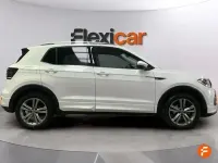 Usado VW T-Cross Sportline 110 CV (80 kW) 2022 Blanco SUV