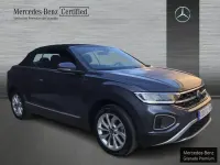 Używany VW T-Roc Cabriolet R-line 150 KM (110 kW) 2022 Niebieski Kabriolet