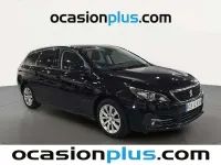Usado Peugeot 308 SW Style 131 CV (96 kW) 2019 Negro Familiar