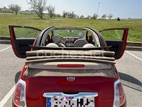 Usado Fiat 500C 85 CV (62 kW) 2011 Rojo Descapotable