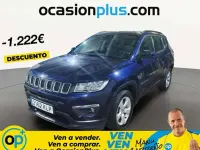 Usado Jeep Compass Longitude 140 CV (102 kW) 2018 Azul SUV