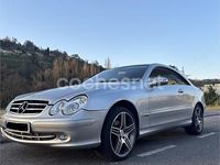 Usado Mercedes CLK270 Avantgarde 170 CV (125 kW) 2004 Gris / plata Coupe