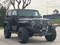 Usado Jeep Wrangler Sahara 200 CV (147 kW) 2017 Negro SUV