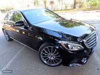Usado Mercedes C220 Avantgarde 170 CV (125 kW) 2018 Negro Berlina