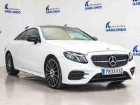Usado Mercedes E220 196 CV (144 kW) 2019 Blanco Coupe