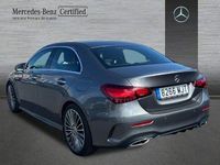 Usado Mercedes A200 AMG line 163 CV (119 kW) 2022 Gris montaña Berlina