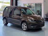 Usado VW Caddy Highline 150 CV (110 kW) 2016 Marrón Monovolumen