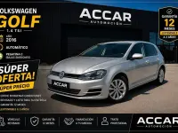 Usado VW Golf VII Advance 125 CV (91 kW) 2016 Gris / plata Berlina