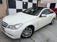 Usado Mercedes E220 170 CV (125 kW) 2011 Blanco Coupe