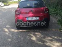 Usado Citroën C3 PureTech 82 CV (60 kW) 2017 Granate Berlina