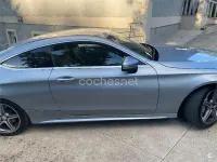 Usado Mercedes C220 AMG line 170 CV (125 kW) 2016 Gris / plata Coupe