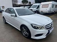 Usado Mercedes E220 Avantgarde 170 CV (125 kW) 2015 Blanco Berlina