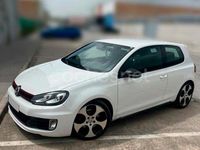 Usado VW Golf VI GTI 210 CV (154 kW) 2010 Blanco Utilitario