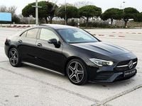 Usado Mercedes CLA200 AMG line 163 CV (119 kW) 2019 Negro Berlina