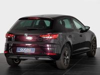 Usado Seat Leon Style 110 CV (80 kW) 2018 Granate Berlina