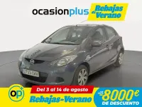 Usado Mazda 2 Active 68 CV (50 kW) 2008 Gris Utilitario