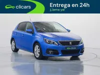 Usado Peugeot 308 Active 99 CV (72 kW) 2020 Azul Utilitario