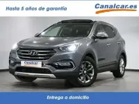 Usado Hyundai Santa Fe 199 CV (146 kW) 2016 Gris SUV