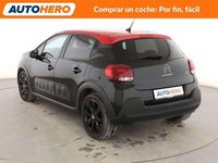 Usado Citroën C3 PureTech 82 CV (60 kW) 2018 Negro Utilitario