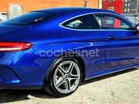 Usado Mercedes C220 194 CV (142 kW) 2019 Azul Coupe