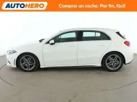 Usado Mercedes A180 AMG line 136 CV (100 kW) 2019 Blanco Berlina
