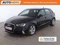 Usado Audi A3 150 CV (110 kW) 2017 Negro Berlina