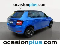 Usado Skoda Fabia 75 HP (55 kW) 2019 Azul Citadino